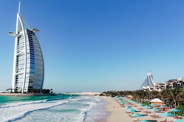 Dubai's iconic Burj Al Arab hotel. Dubai is set to open for tourists on July 7. Courtesy: Dubai Tourism