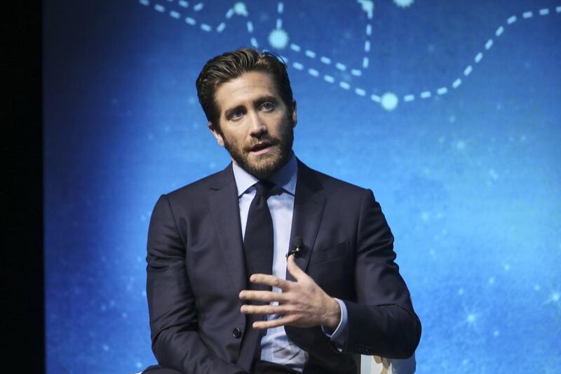 Jake Gyllenhaal offered a reflective, one-hour talk on his craft and career. Sarah Dea / The National