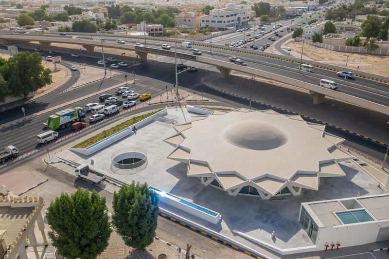 The Flying Saucer, Sharjah, UAE, 2020. Photo: Danko Stjepanovic.