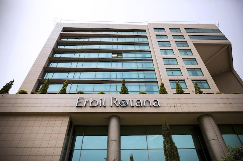 Currently, Rotana has 17 hotels outside the UAE, mainly in Egypt and Lebanon, but also this property in Erbil, Iraq. Lee Hoagland/The National