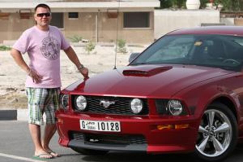 Greg Miles has been forced with a heavy heart to part with his Mustang-California Special but hopes one day to buy another 'Pony" - with his wife's permission, of course.