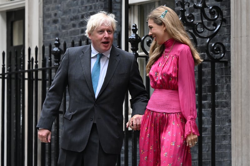 Former UK Prime Minister Boris Johnson and wife Carrie are expecting their third child together. PA