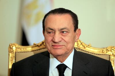 Hosni Mubarak was ousted from office. AP