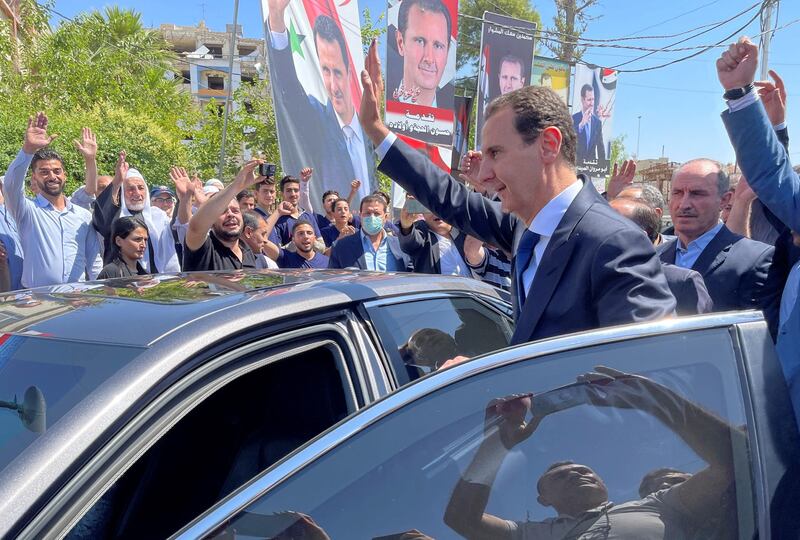 Few people doubt Mr Al Assad will win and extend his presidency despite a decade of war that has left Syria and its economy in tatters. Reuters
