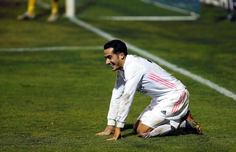 Real Madrid's Lucas Vazquez. EPA