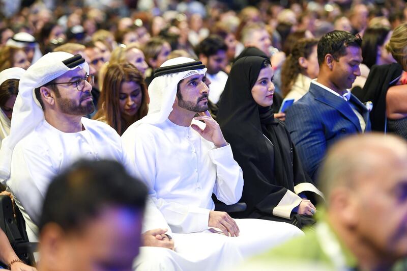 XXX attended part of the "Achieve the Unimaginable" motivational event at the Coca-Cola Arena in Dubai, which attracted more than 10,000 attendees from 46 countries. Wam
