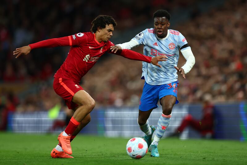 Trent Alexander-Arnold – 7. The 23-year-old rampaged forward in the first half. Sancho’s presence after the break meant he had to be more cautious, but he oozed class.
Getty