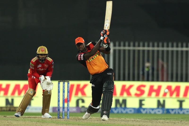 Jason Holder of Sunrisers Hyderabad fought valiantly as he hit 47 not out. Sportzpics for IPL