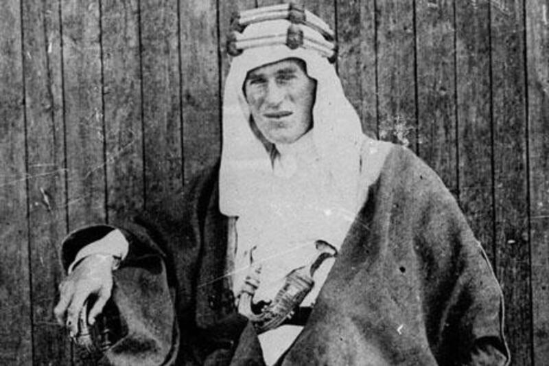 An undated portrait of British Army officer T.E. Lawrence, a k a "Lawrence of Arabia." (AP Photo)