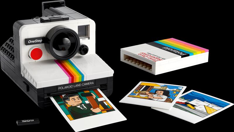 Lego x Polaroid camera, Dh369, Lego