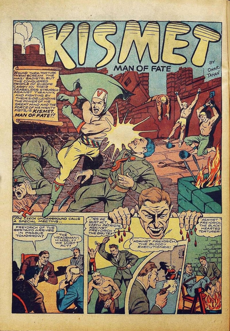 Kismet, Man of Fate in Bomber Comics #1 (March 1944)