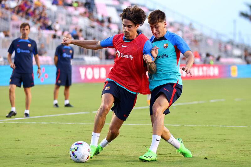 Alex Collado - Barcelona to Elche (loan). AFP
