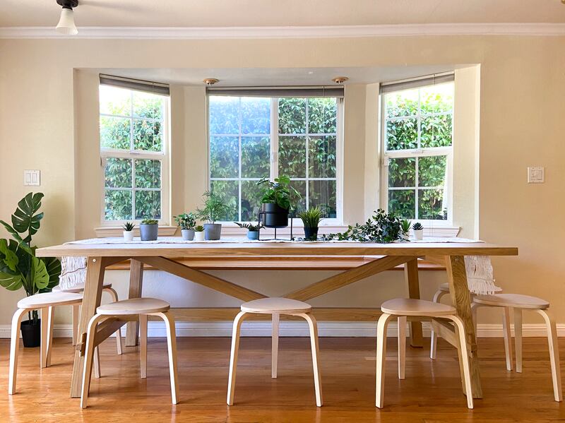 An interior view of one the converted homes.