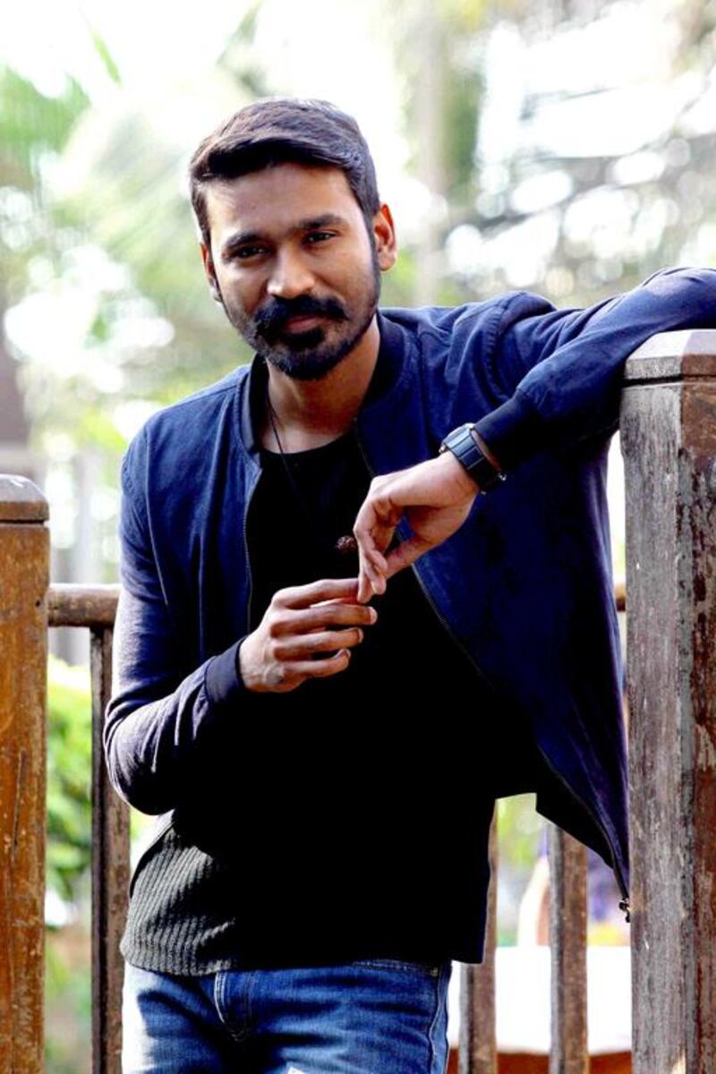 Indian Bollywood actor Dhanush. AFP

