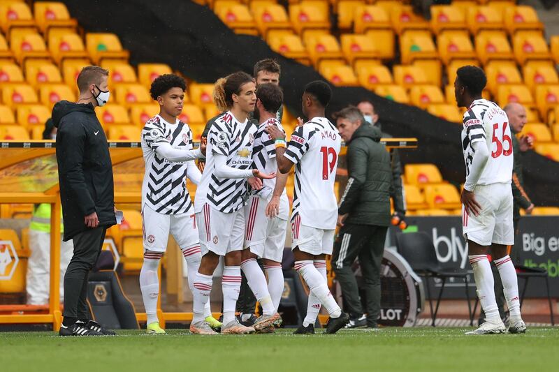 SUBS: Hannibal Mejbri N/A - On for Mata after 81. Smart ball towards Shoretire. Some promising touches for the Frenchman and on a fine afternoon for United’s teen talents. Getty