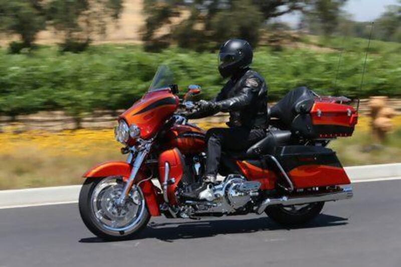 The 2013 CVO Electra Glide offers as wonderful an engine as one can find 
in the 45-degree V-twin format. Courtesy Brian J Nelson / Harley-Davidson