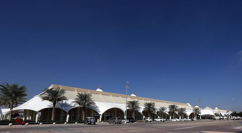The Al Ain Convention Centre, the biggest hall in Al Ain, is being over used and damage is starting to show on the floors, walls and roof. Satish Kumar / The National 