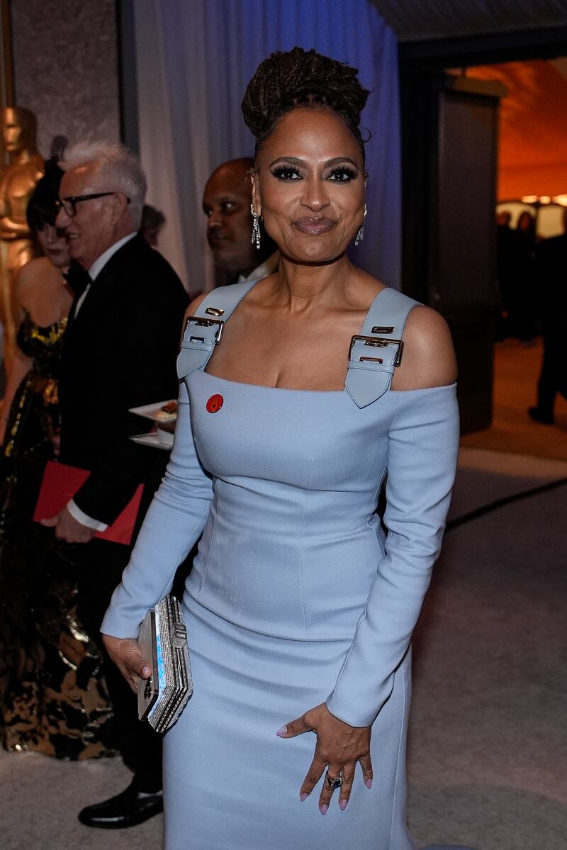 Ava DuVernay attending the Governors Ball after the Oscars. AP