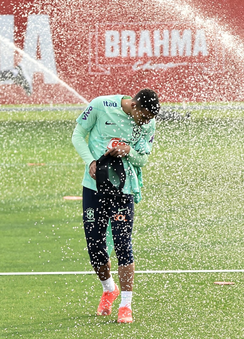 Brazil defender Thiago Silva. Reuters