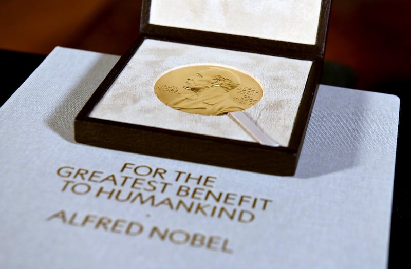 A week of Nobel prize announcements began on Monday. AFP