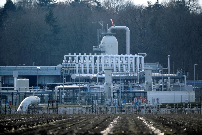 The Astora natural gas depot in Rehden, Germany, is the largest such storage in Western Europe. Reuters