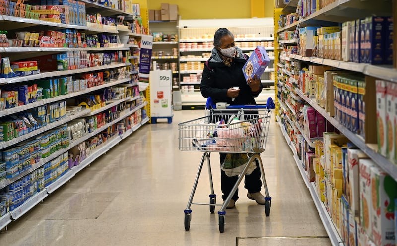 February’s inflation reading was higher than expected as fuel, energy and food costs to the British consumer rose. EPA