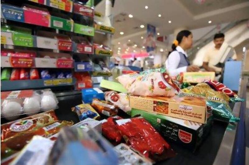 Lulu Hypermarket has agreed to enter 40 items from its shelves for the Government's price control scheme. Pawan Singh / The National