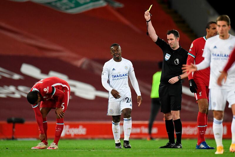 Nampalys Mendy - 3: Timid performance. The Frenchman had little impact on the game and allowed Liverpool time and space on the ball. Did little to help out the defence. Deservedly booked for a late challenge on Wijnaldum. AFP