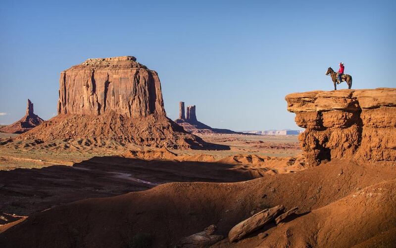 John Ford's Point, one of the most spectacular places in Monument Valley, on the border between Arizona and Utah. Image by © Mario Pereda / Demotix / Corbis