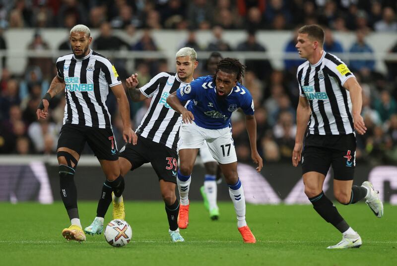 Alex Iwobi 6: Little influence in first half but, like Everton as whole, came into the game just after half-time and caused home team a few problems before being replaced. Reuters