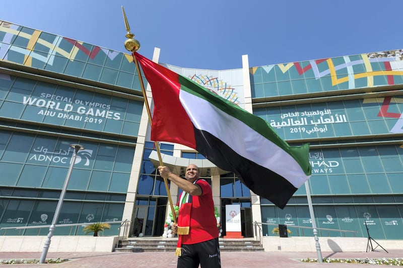 UAE's Special Olympics athlete Butti al Sheezawi will represent the Middle East this weekend at NBA’s most high-profile and star-studded event of the year. Courtesy: Seven Media