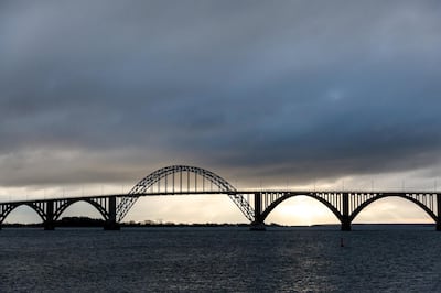 Queen Alexandrine's Bridge near Kalvehave, Denmark. Lasse Lundberg Andreasen for The National