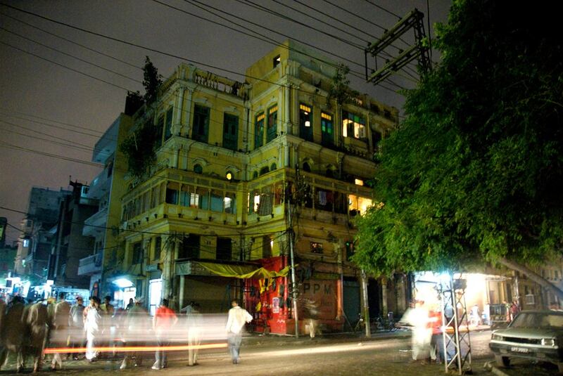 The infamous Lahore Old City, a current world bank project and home to Coocos Cafe, Lahore, Pakistan,by Matthew Tabaccos for The National.21.12.08