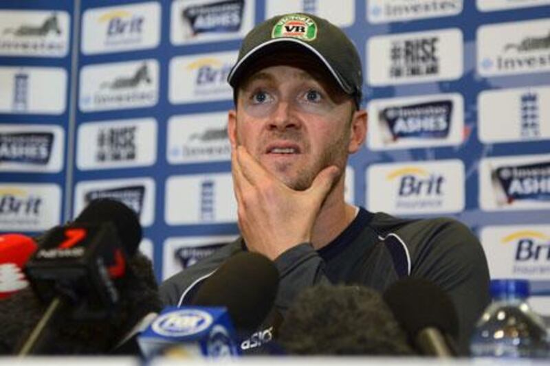 Michael Clarke wants Australia to focus on the job at hand. Philip Brown / Reuters