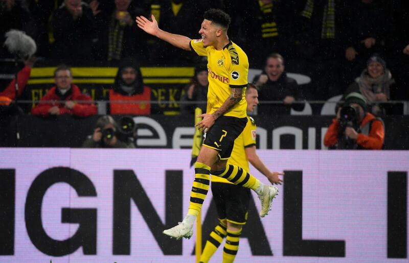 4th: Jadon Sancho, Borussia Dortmund, €168.9m. AFP