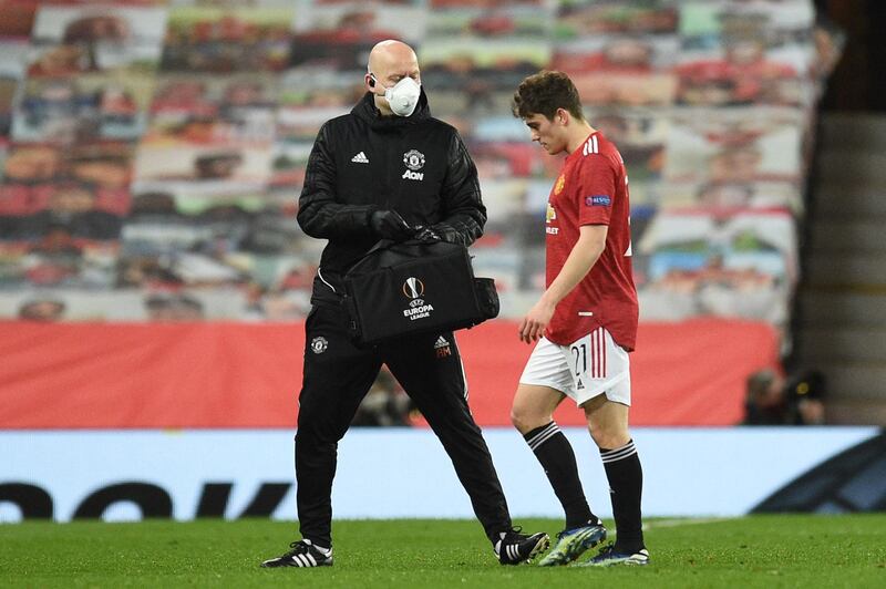 SUB: Daniel James  6. On for Cavani after 76 mins. Had a free header a minute later but missed the connection as United made it only three wins from 10. AFP