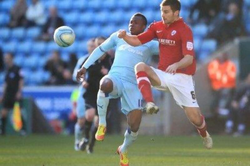 Coventry City, in sky blue, used to play in front of large crowds when members of the Premier League. They are averaging 14,900 fans a game this season in the Championship.