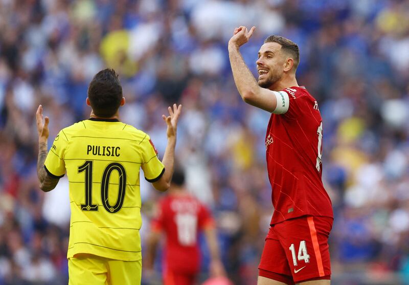 Christian Pulisic - 7. The American screwed a first-half chance wide and then played in Alonso, who wasted the opportunity. He might have done better when shooting straight at Alisson in the second half and when he shot past the post. Loftus-Cheek replaced him for the final 15 minutes. Reuters