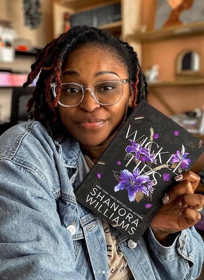 The final book in Shanora Williams's popular Tether Trilogy will be out later this year. Photo: @reallyshanora / Instagram