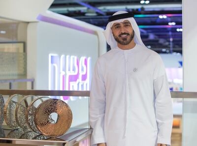 DUBAI, UNITED ARAB EMIRATES, 22 APRIL 2018 - Issam Kazim, CEO, DCTCM (Dubai Tourism) at the 25th Arabian Travel Market, Dubai. Leslie Pableo for the National for Sarah Townsend’s story