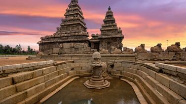 Shore Temple is named after the Bay of Bengal coastline it overlooks. Getty Images