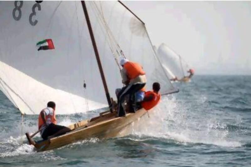 After rowing gets things started on Friday, the Dubai International Marine Club's season gets going in earnest with a race consisting of traditional 43-foot dhows on Saturday. The club is also looking at relaunching their youth programmes.