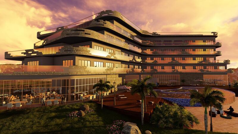 Hotel Indigo Jabal Al Akhdar will open in Oman in 2022. Courtesy IHG