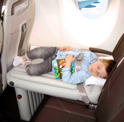 This children's bed inflates in 90 seconds. Photo: Flyaway Designs