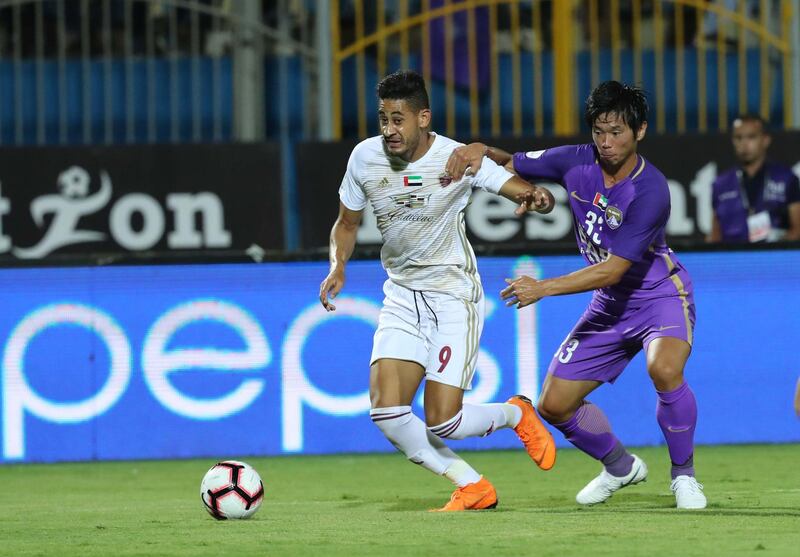 Al Ain vs Al Wahda Arabian Gulf Super Cup match played in Cairo, Egypt. Courtesy AGL