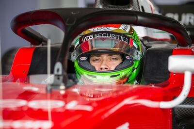 <p>Louis Deletraz has aspirations of making it to Formula One in the future. Image courtesy of Pellegrini</p>
