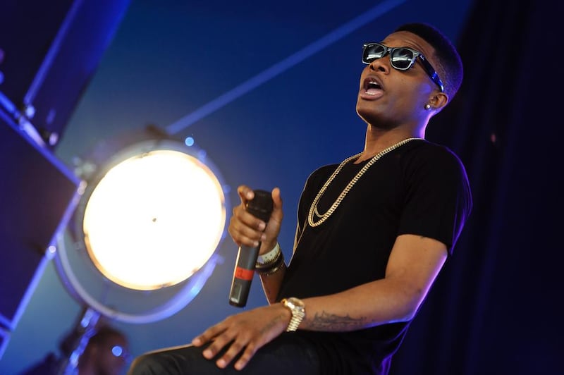Nigerian singer Wizkid is one of a new generation of African artists making inroads into the western charts. Getty Images