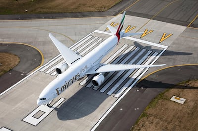 Emirates is resuming operations to nine cities from Thursday, May 21. It will allow travellers to fly between the UK and Australia using Dubai as a connection hub. Courtesy Emirates 