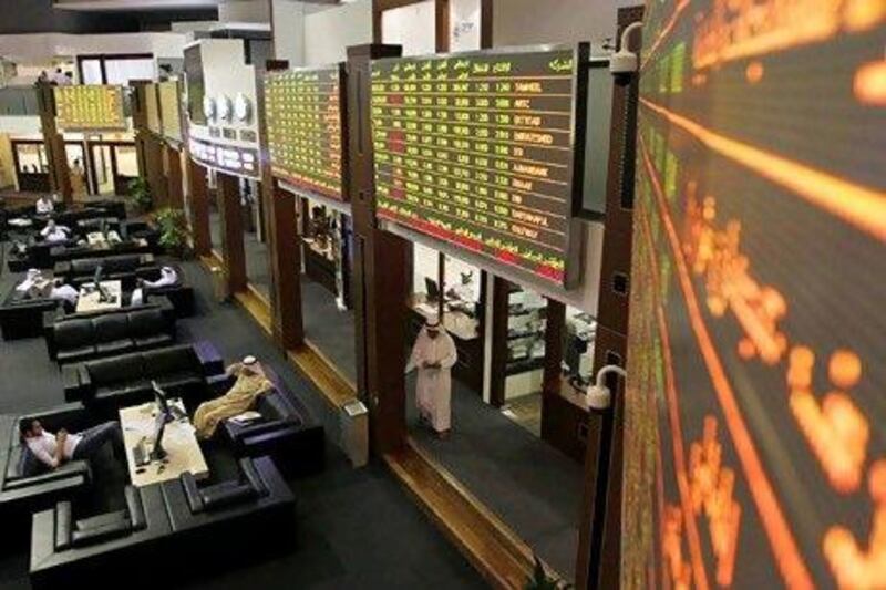 Market-capitalisation losses on the country's two main bourses totalled $102bn between September 2008 and the end of March this year, with companies listed in Dubai accounting for nearly 60 per cent of that. Reuters