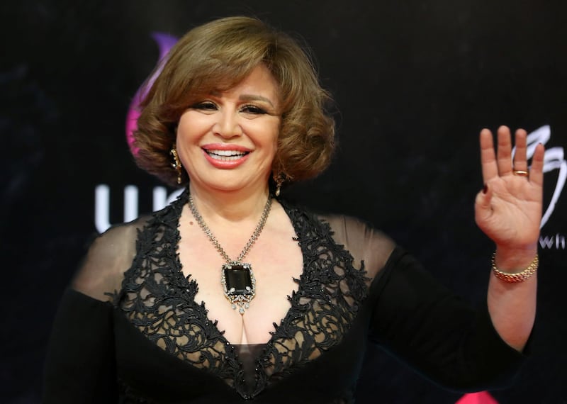 Elham Shahin attends the opening ceremony of the 41st Cairo International Film Festival in Egypt on November 20, 2019. Reuters